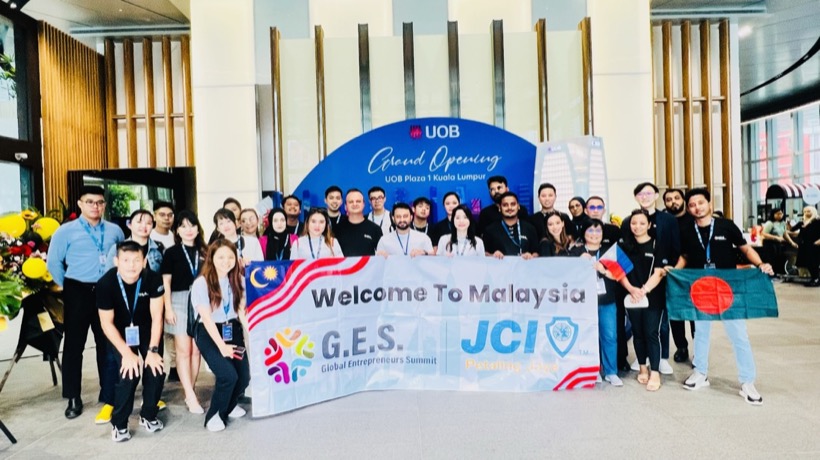 NextGen Bangladesh team at the JCI Global Entrepreneurs Summit in Malaysia