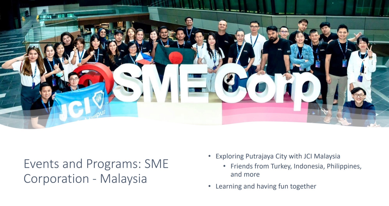 NextGen Bangladesh team representing Bangladeshi innovation at an international event in Malaysia